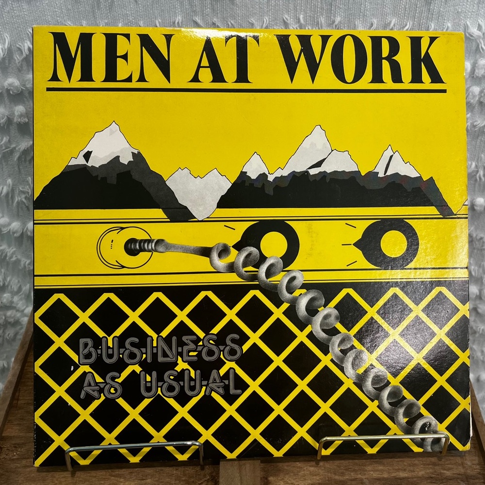 Men at Work “Business as Usual” vintage 1980’s album. Original owner Stored well